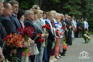 В Волковыске прошел митинг, посвященный 76-й годовщине освобождения города от немецко-фашистских захватчиков