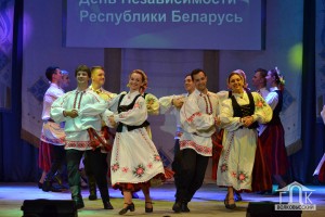 В главный праздник нашей страны - День Независимости Республики Беларусь