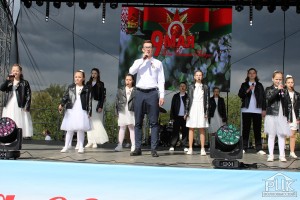 Волковыск масштабно отмечает 9 мая праздничным концертом