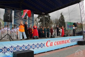 «Трудом и миром дорожить умейте»: Волковыск масштабно отпраздновал Первомай