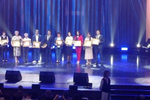 Ганаровая грамата ў дзень работнікаў культуры